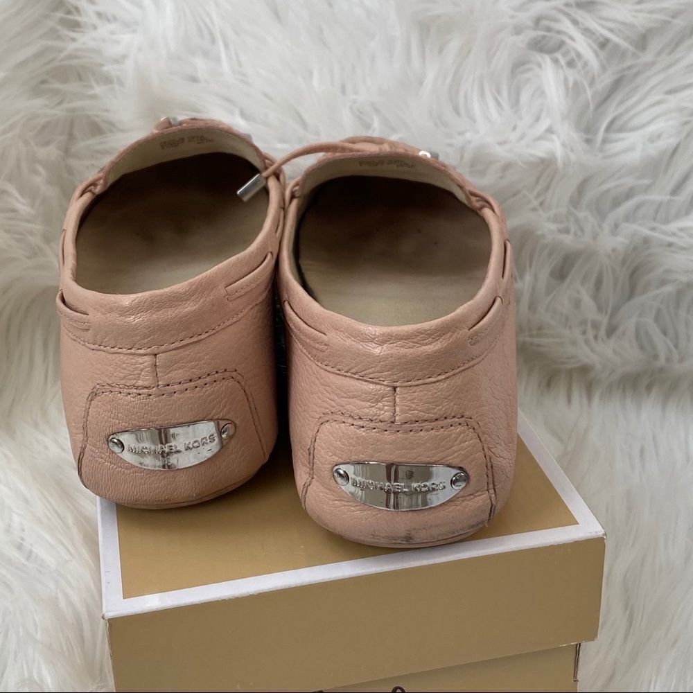 Michael Kors Daisy blush leather moccasins 9.5 - Picture 3 of 7